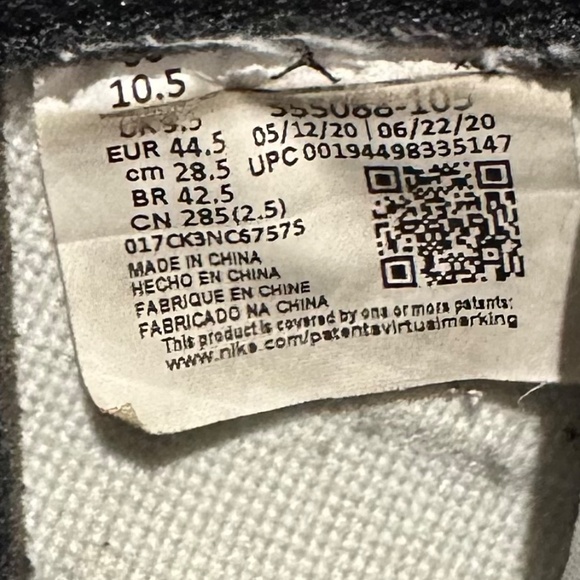 Nike Jordan 1 Retro High Dark Mocha - Size 10.5 - Picture 9 of 11